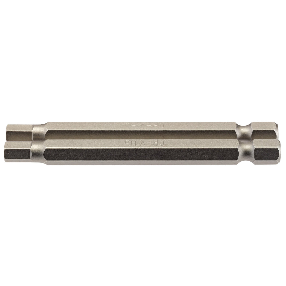 5mm 1/4" Hex. Hexagonal Insert Bit 75mm Long x 2: Model No. 75HX/2/B