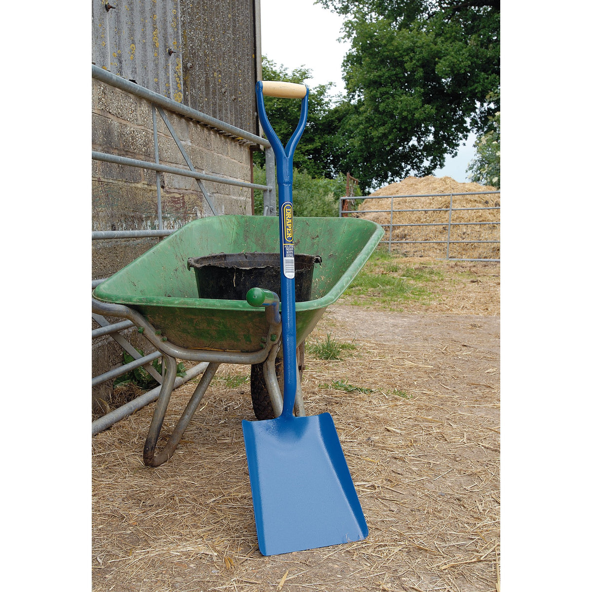 DRAPER Solid Forged Contractors Square Mouth Shovel: Model No.ASS-SM