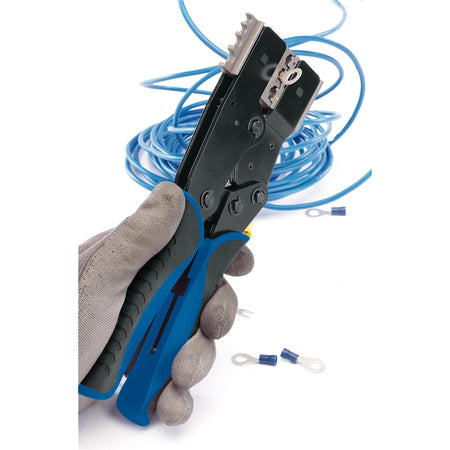 DRAPER Expert 220mm Quick Change Ratchet Action Terminal Crimping Tool: Model No.QCCTS