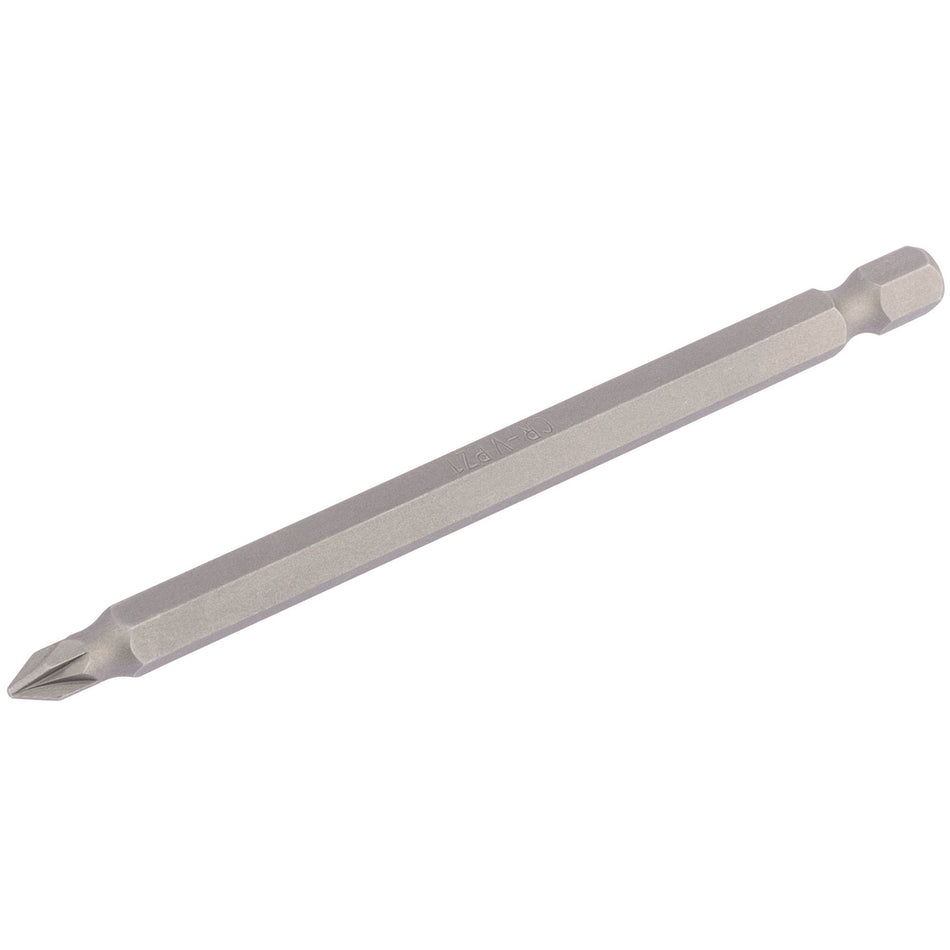 No.1 1/4" Hex. PZ Type Insert Bit 100mm Long x 1: Model No. 100PZ/1/B