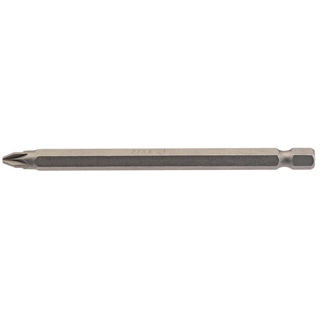 No.2 1/4" Hex. PZ Type Insert Bit 100mm Long x 1: Model No. 100PZ/1/B