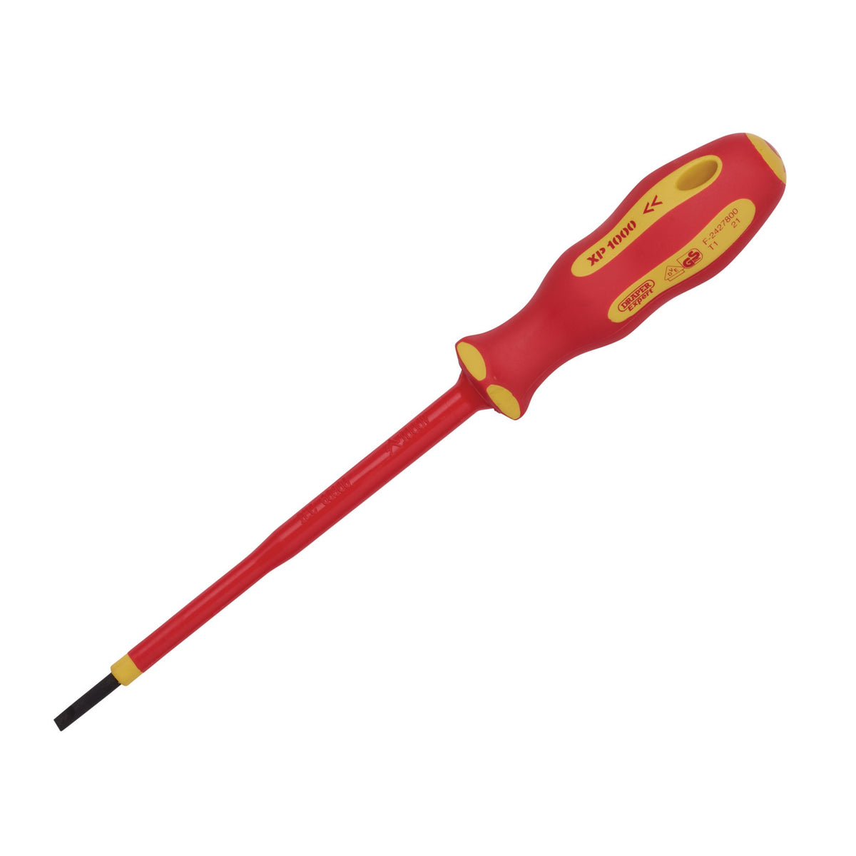 DRAPER Ergo Plus ; VDE 3.0 mm x 100mm Plain Slot Screwdriver: Model No.965