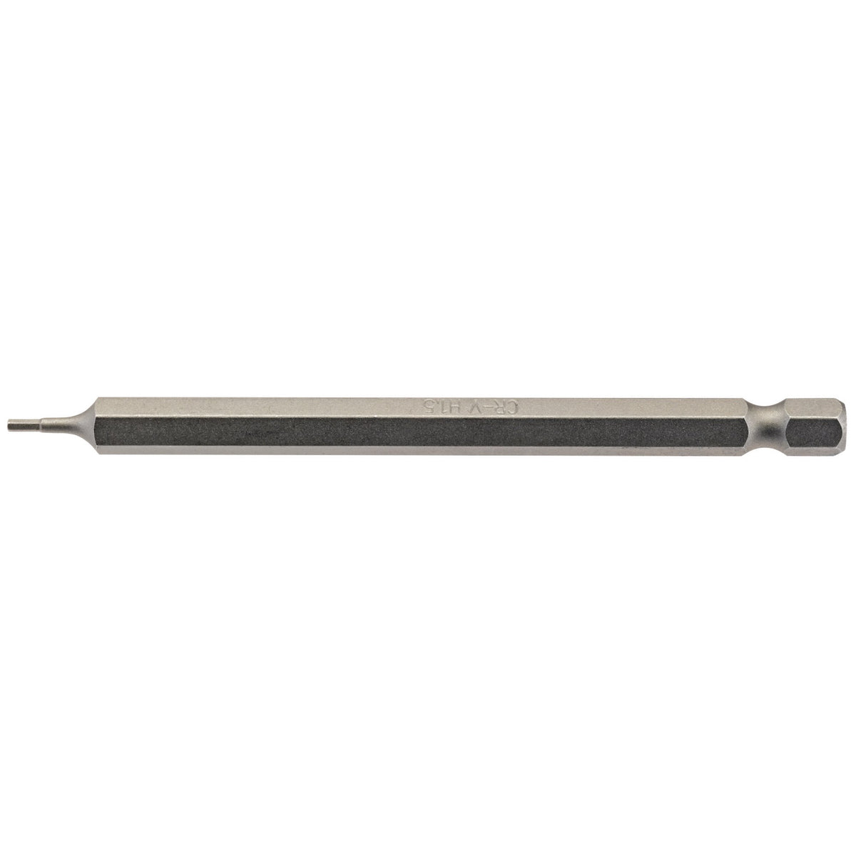1.5mm 1/4" Hex. Hexagonal Insert Bit 100mm Long x 1: Model No. 100HX/1/B