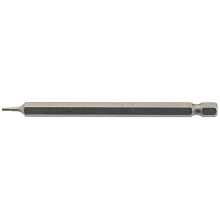 1.5mm 1/4" Hex. Hexagonal Insert Bit 100mm Long x 1: Model No. 100HX/1/B