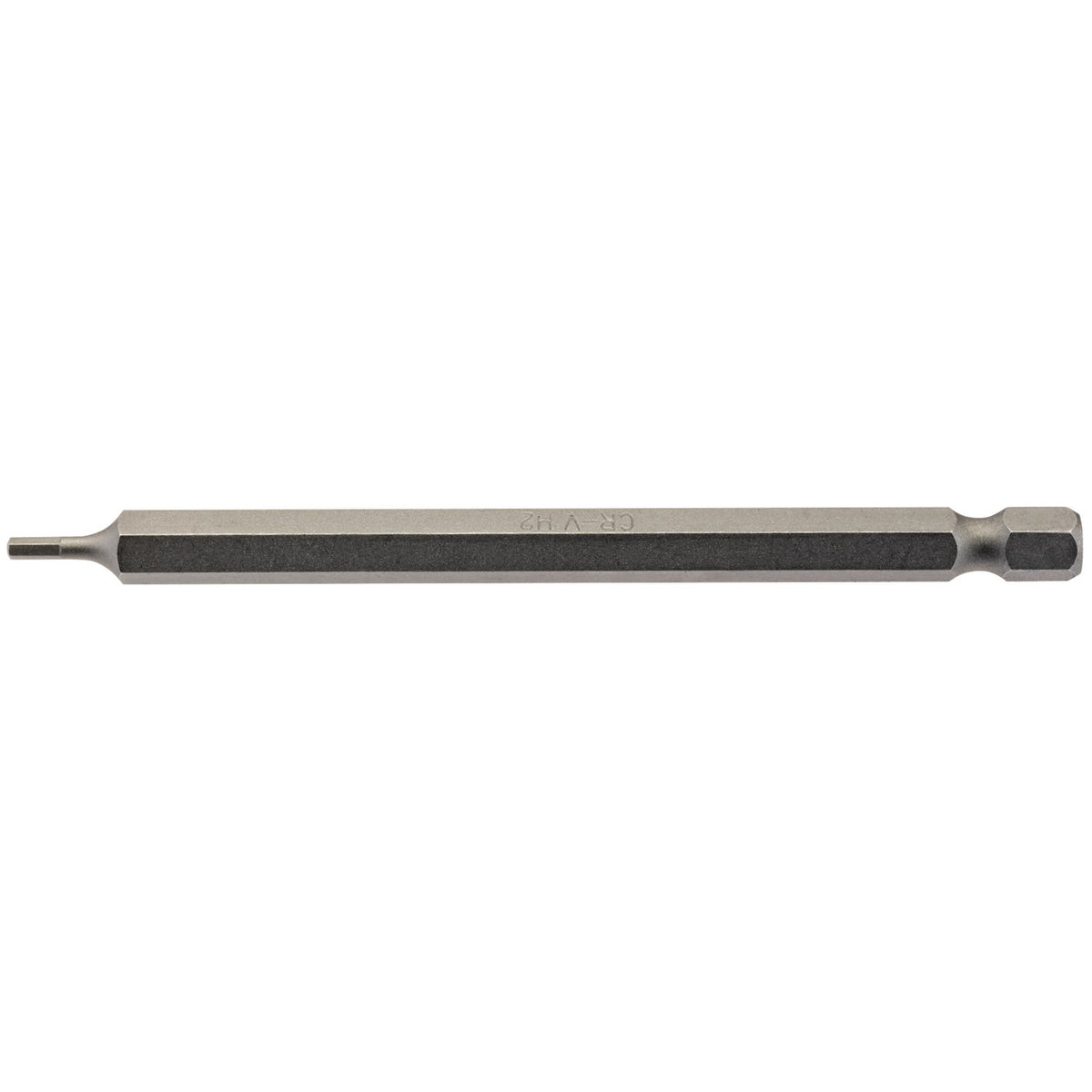 2mm 1/4" Hex. Hexagonal Insert Bit 100mm Long x 1: Model No. 100HX/1/B