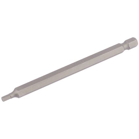 3mm 1/4" Hex. Hexagonal Insert Bit 100mm Long x 1: Model No. 100HX/1/B