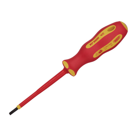 DRAPER Ergo Plus ; VDE 4.0mm x 100mm Plain Slot Screwdriver: Model No.965