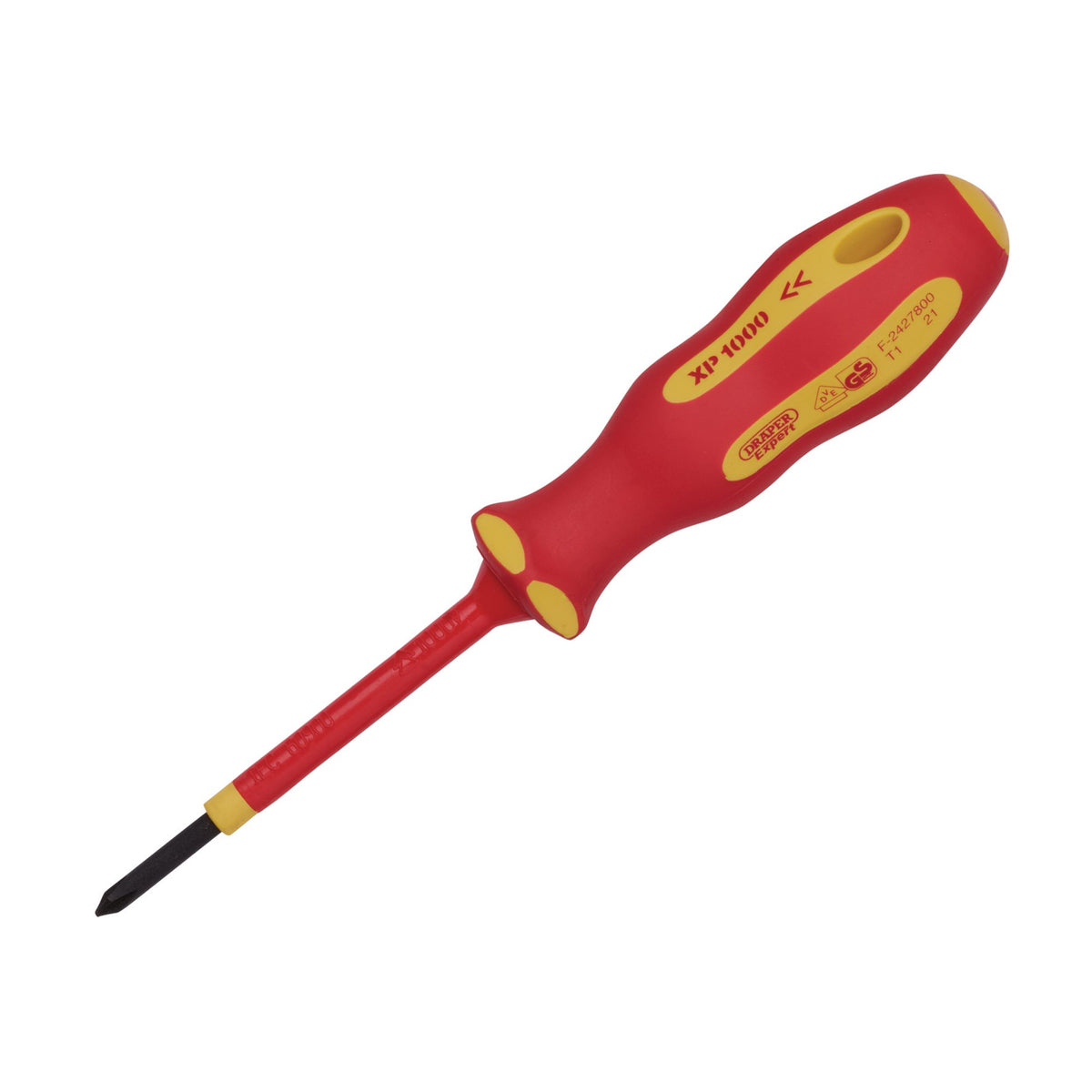 DRAPER Ergo Plus ; VDE No.0 x 60mm Cross Slot Screwdriver: Model No.965CS