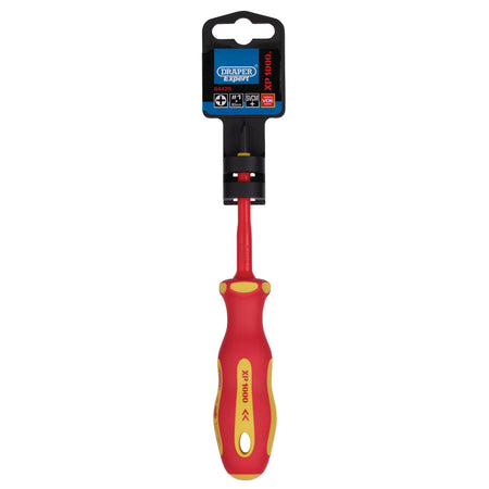 DRAPER Ergo Plus ; VDE No.1 x 80mm Cross Slot Screwdriver: Model No.965CS