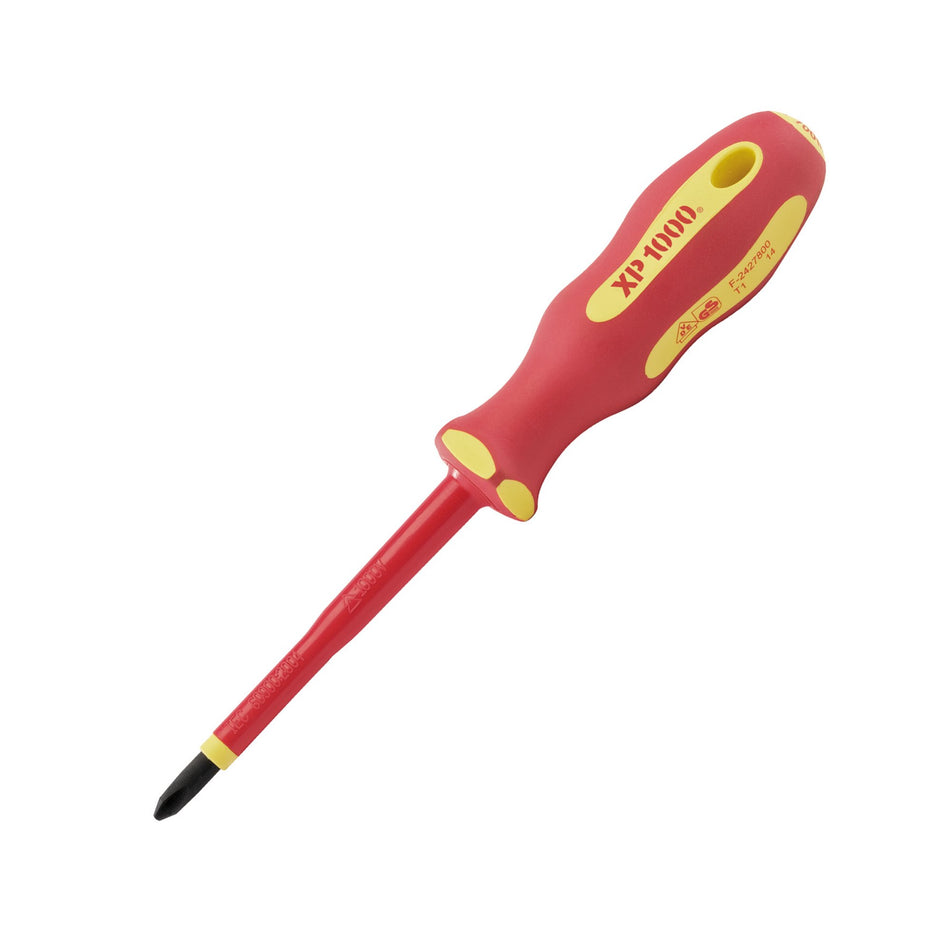 DRAPER Ergo Plus ; VDE No.2 x 100mm Cross Slot Screwdriver: Model No.965CS