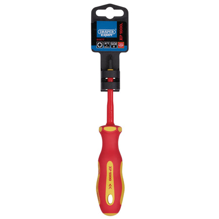 DRAPER Ergo Plus ; VDE No.1 x 80mm PZ Slot Screwdriver: Model No.965PZ