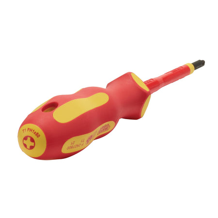 DRAPER Ergo Plus ; VDE No.1 x 80mm PZ Slot Screwdriver: Model No.965PZ