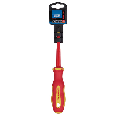 DRAPER Ergo Plus ; VDE No.2 x 100mm PZ Slot Screwdriver: Model No.965PZ