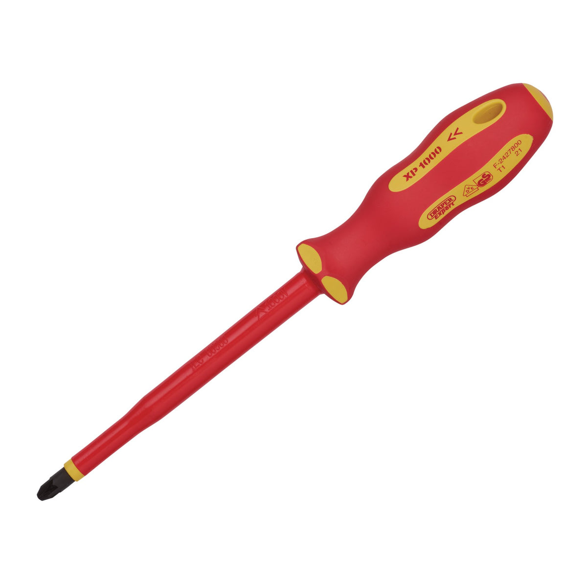 DRAPER Ergo Plus ; VDE No.3 x 150mm PZ Slot Screwdriver: Model No.965PZ