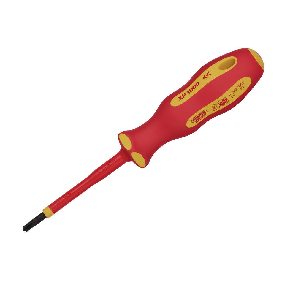 DRAPER Ergo Plus ; VDE No.1 x 80mm PZ/SL Screwdriver: Model No.965PZ/SL