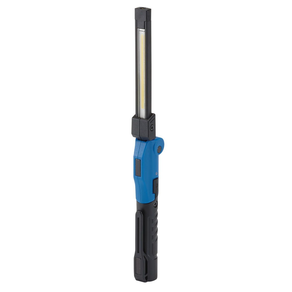 COB SMD LED Rechargeable Pocket Folding Slim Light, 100 Lumens, USB-C Charger Supplied: Model No. RIL/MSL100