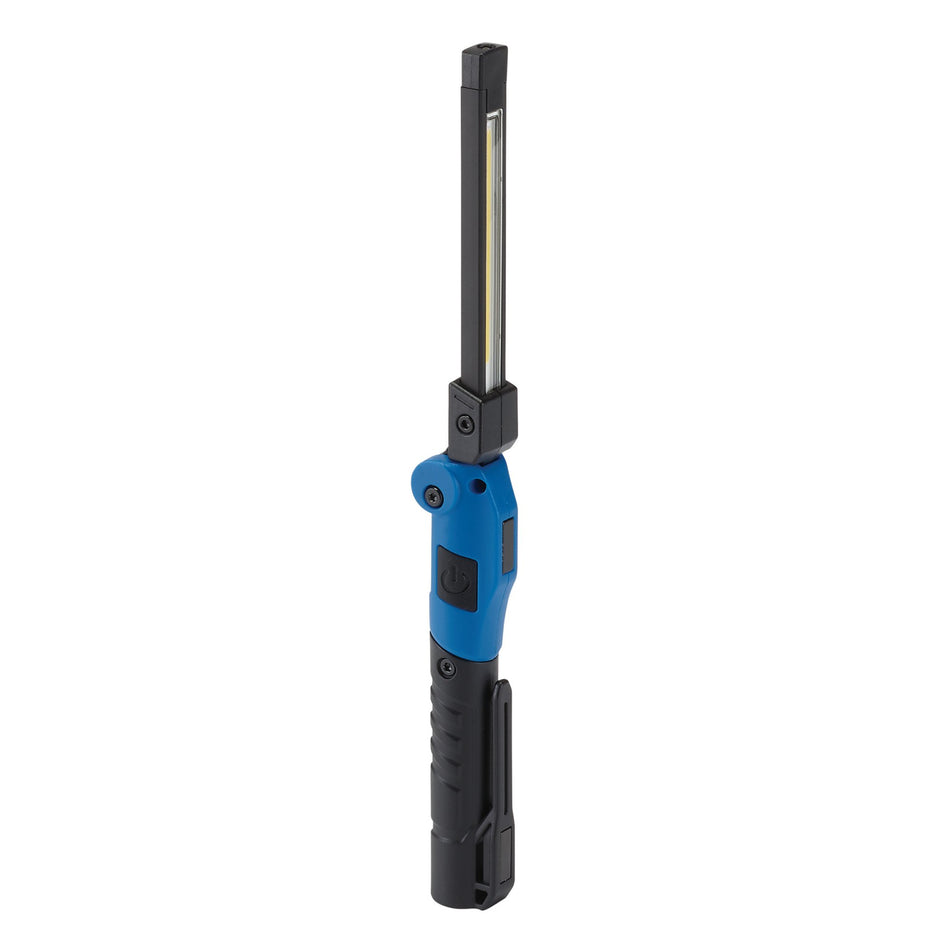 COB SMD LED Rechargeable Pocket Folding Slim Light, 100 Lumens, USB-C Charger Supplied: Model No. RIL/MSL100