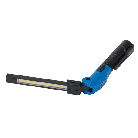 COB SMD LED Rechargeable Pocket Folding Slim Light, 100 Lumens, USB-C Charger Supplied: Model No. RIL/MSL100