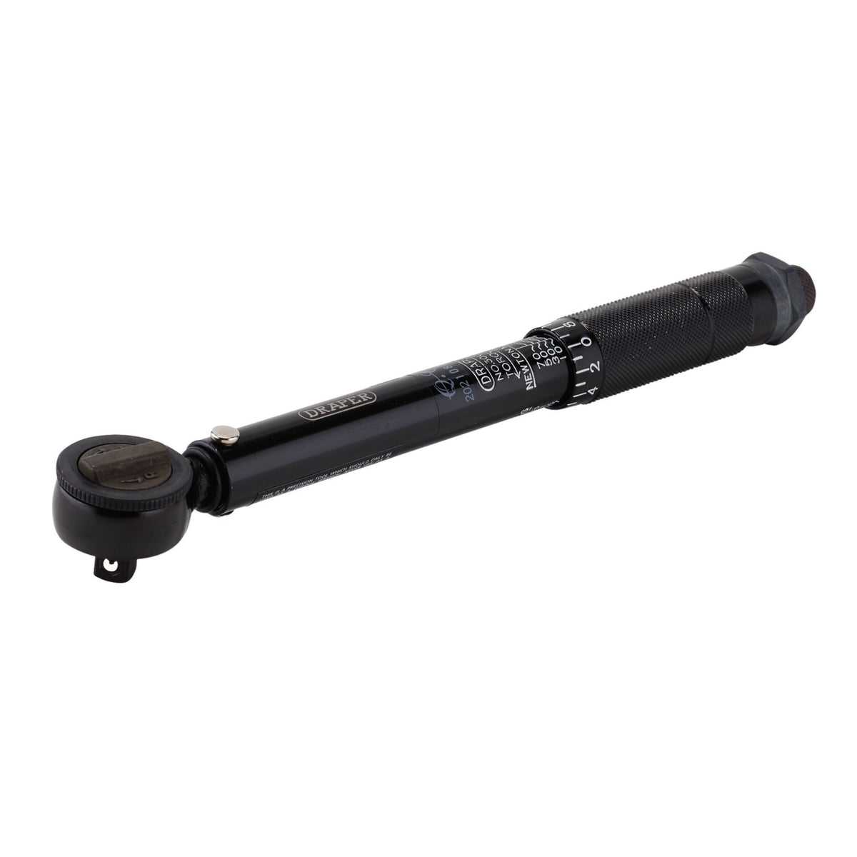 DRAPER 3/8" Square Drive 10 - 80Nm or 88.5-708lb-ft Ratchet Torque Wrench : Model No.3004A/BK