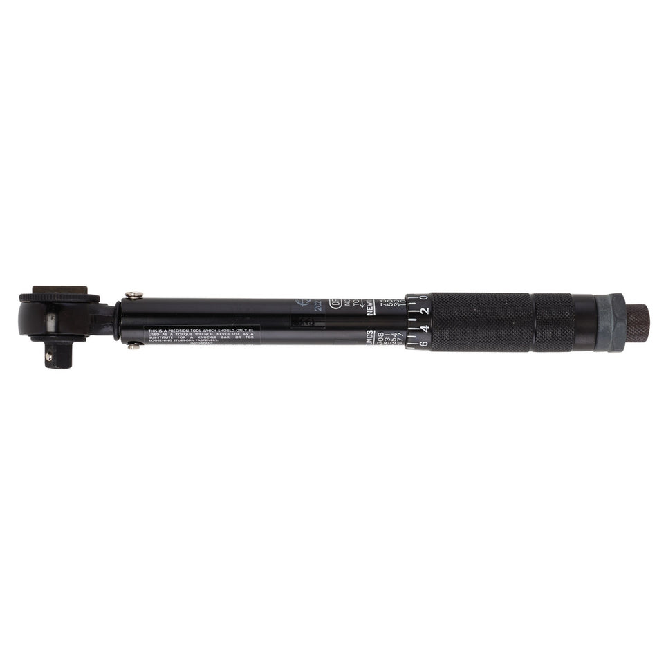 DRAPER 3/8" Square Drive 10 - 80Nm or 88.5-708lb-ft Ratchet Torque Wrench : Model No.3004A/BK