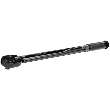 DRAPER 1/2" Square Drive 30 - 210Nm or 22.1-154.9lb-ft Ratchet Torque Wrench : Model No.3001A/BK