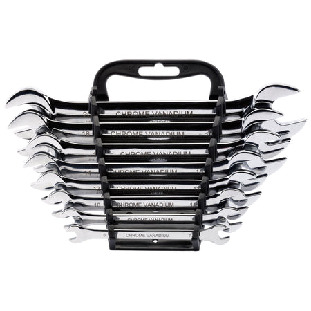 DRAPER Expert 8 Piece Metric Double Open Ended Spanner Set: Model No.5055/8/MM