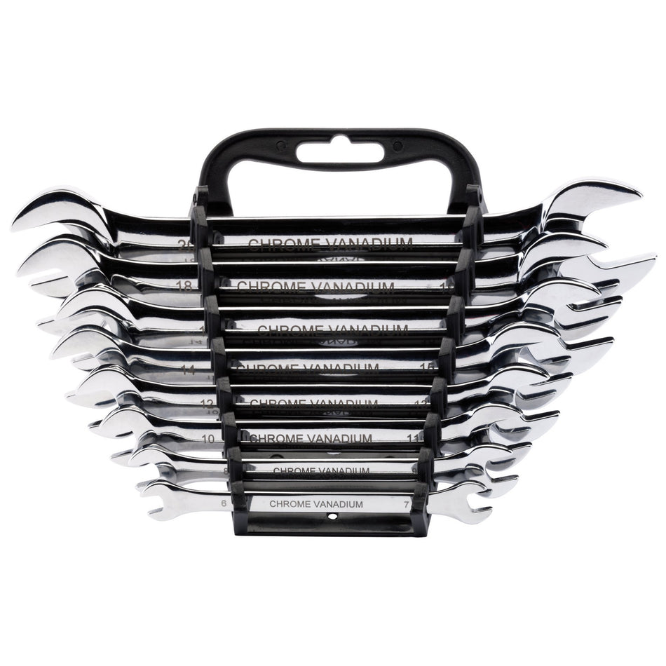 DRAPER Expert 8 Piece Metric Double Open Ended Spanner Set: Model No.5055/8/MM
