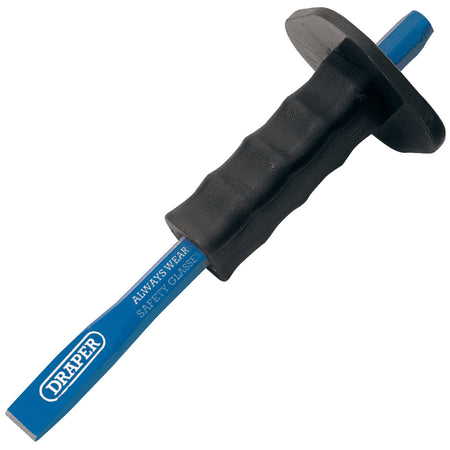 DRAPER Octagonal Shank Cold Chisel with Hand Guard (19 x 250mm): Model No. BD5G/AP