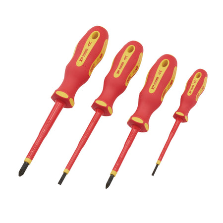 DRAPER Expert Ergo Plus ; 4 Piece VDE Screwdriver Set: Model No.965/4