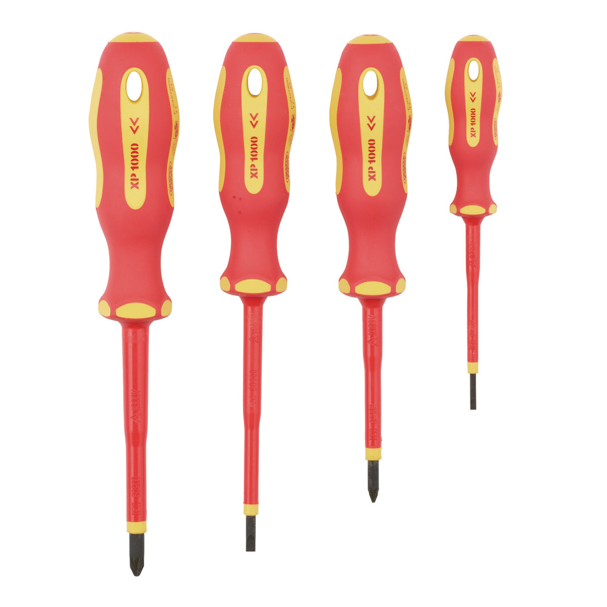 DRAPER Expert Ergo Plus ; 4 Piece VDE Screwdriver Set: Model No.965/4