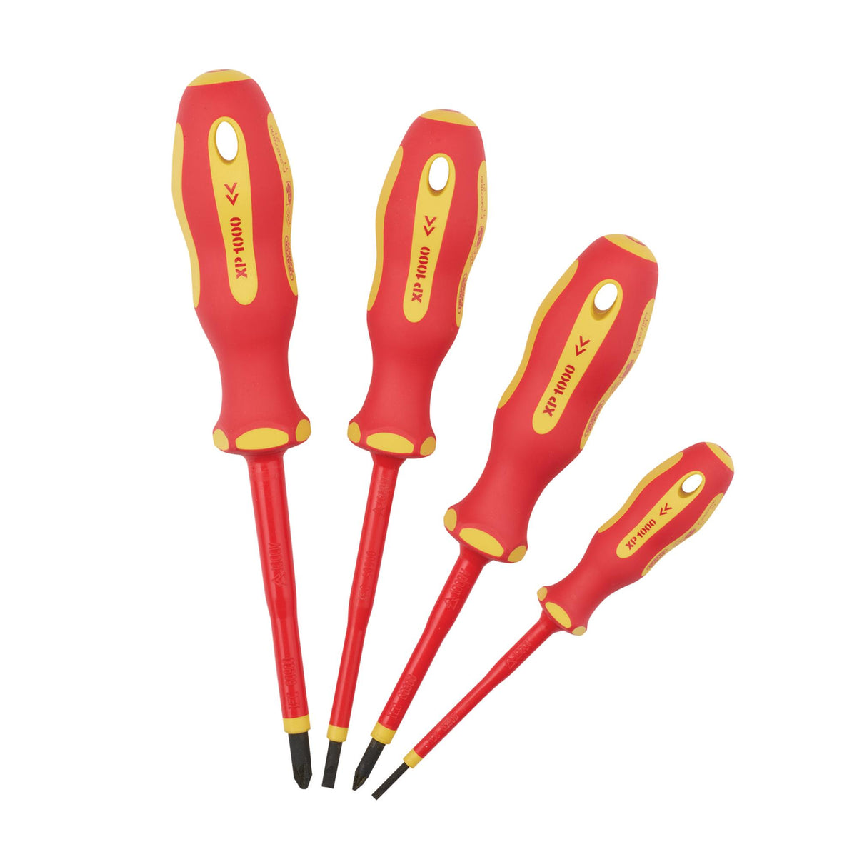 DRAPER Expert Ergo Plus ; 4 Piece VDE Screwdriver Set: Model No.965/4