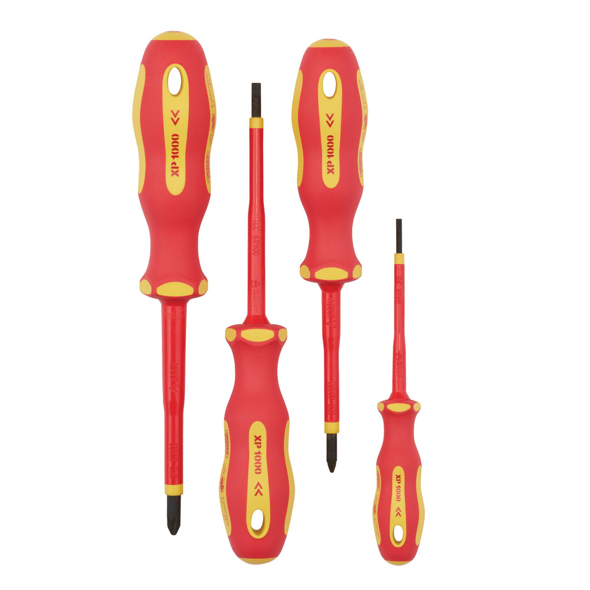 DRAPER Expert Ergo Plus ; 4 Piece VDE Screwdriver Set: Model No.965/4