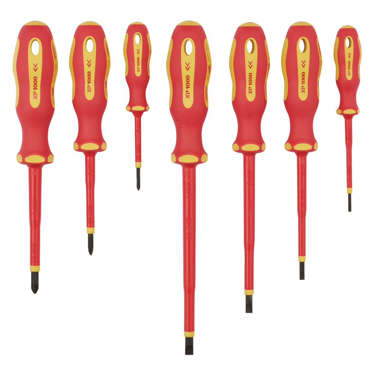 DRAPER Expert Ergo Plus ; 7 Piece VDE Screwdriver Set: Model No.965/7