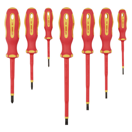 DRAPER Expert Ergo Plus ; 7 Piece VDE Screwdriver Set: Model No.965/7