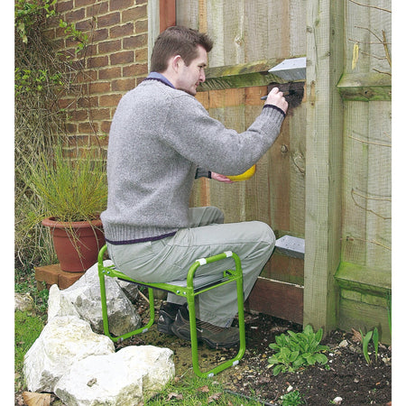 DRAPER Expert Folding Metal Framed Gardening Seat or Kneeler: Model No.GKS