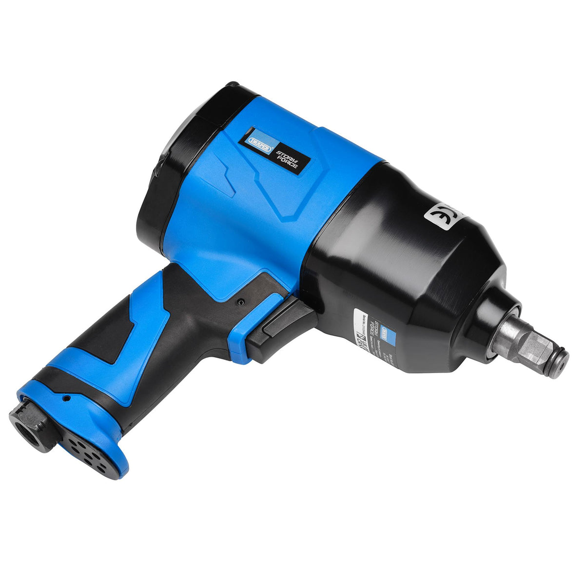DRAPER Storm Force Air Impact Wrench with Composite Body (1/2in. Square Drive): Model No.SFAI12