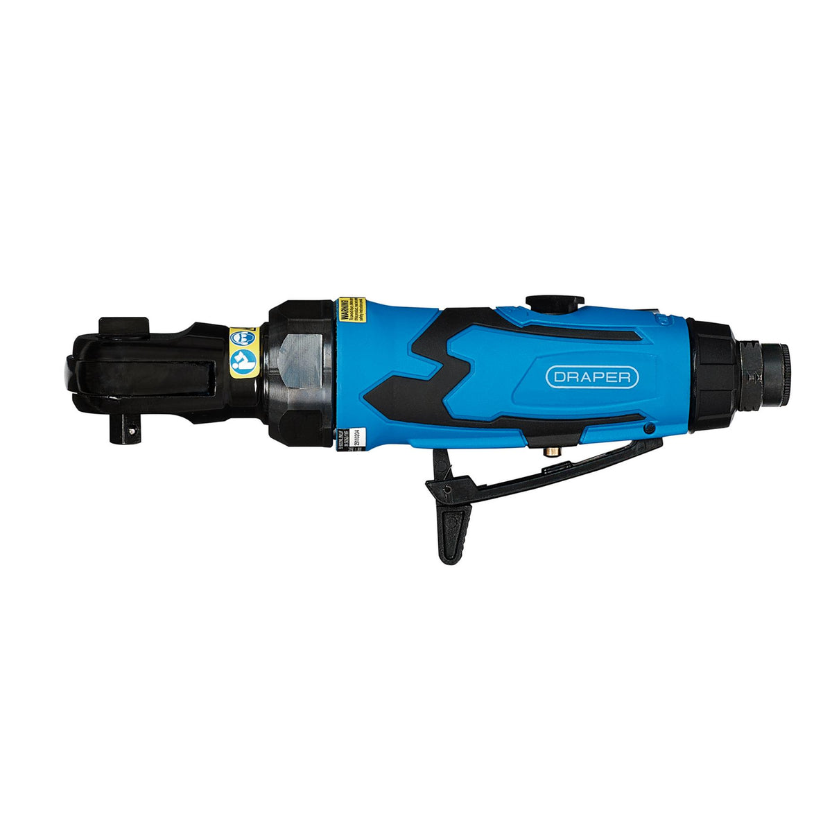 DRAPER Storm Force Stubby Air Ratchet (1/4in. Square Drive): Model No.SFMAR14