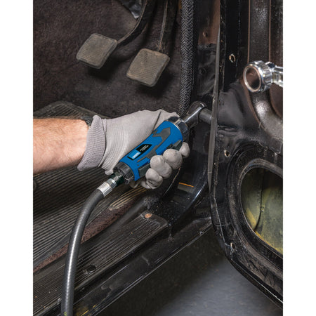 DRAPER Storm Force Stubby Air Ratchet (3/8in. Square Drive): Model No.SFMAR38