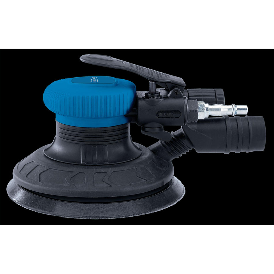 DRAPER Storm Force Composite 150mm Dual Action Air Sander: Model No.SFAS150