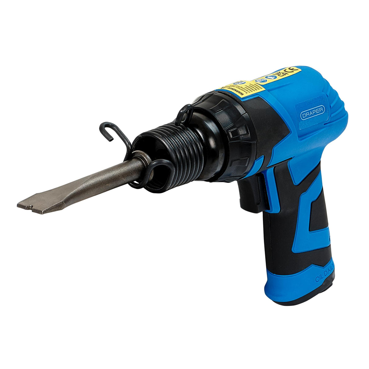 DRAPER Storm Force Composite Air Hammer and Chisel Kit: Model No.SFAH4