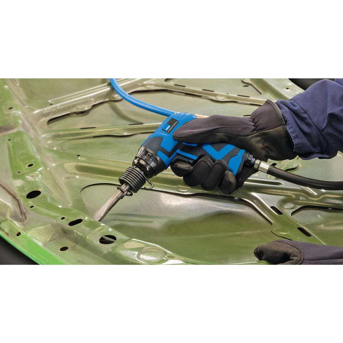 DRAPER Storm Force Composite Air Hammer and Chisel Kit: Model No.SFAH4