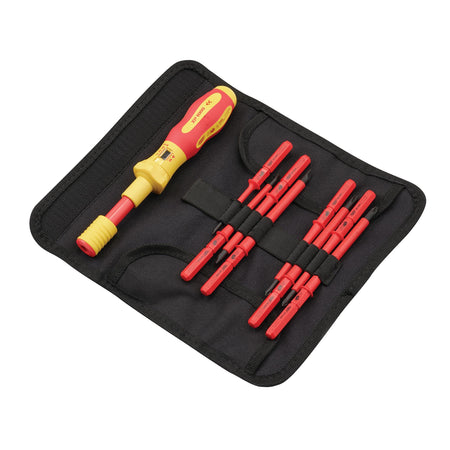 DRAPER Expert Ergo Plus ; 9 Piece Interchangeable VDE Torque Screwdriver Set: Model No.965T/9