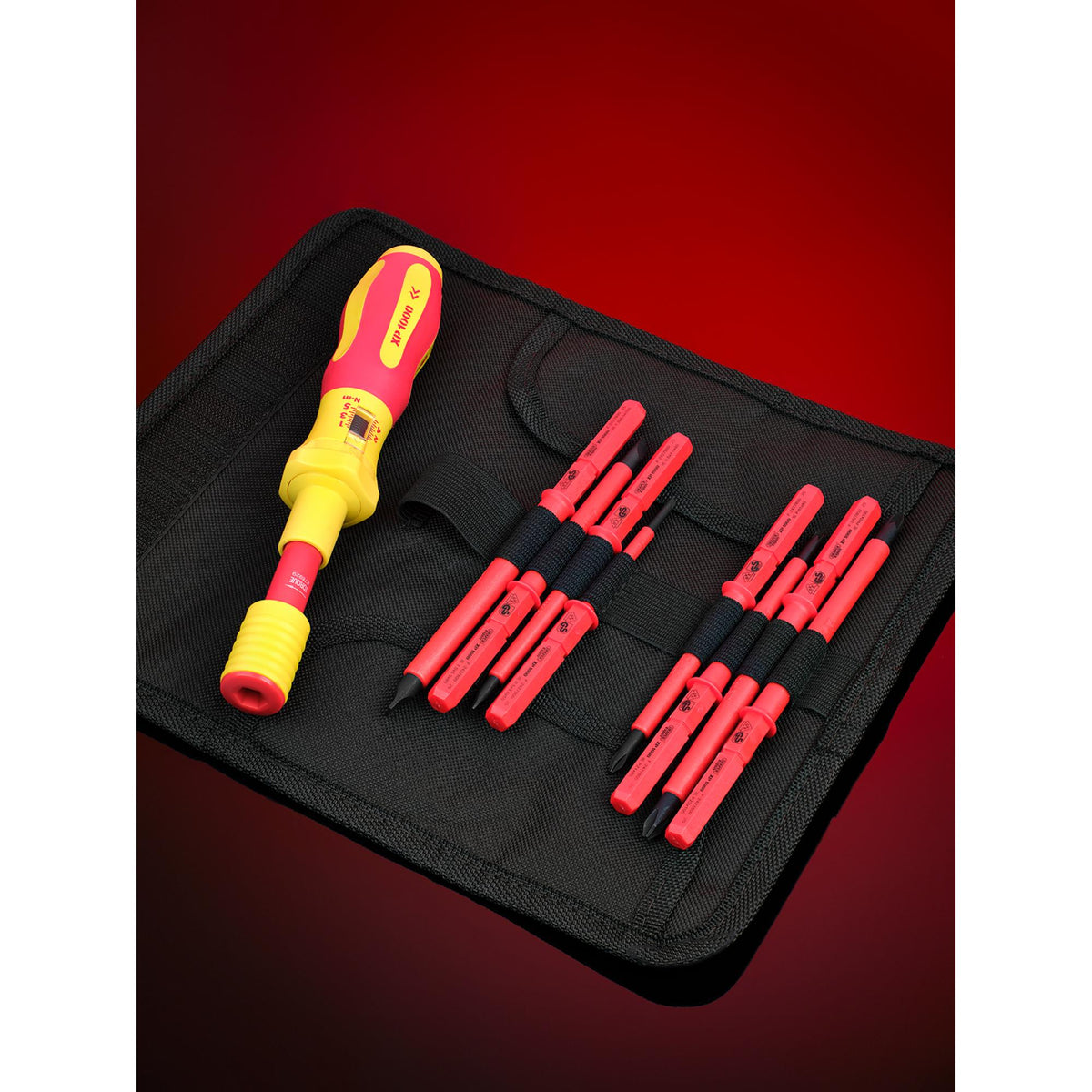 DRAPER Expert Ergo Plus ; 9 Piece Interchangeable VDE Torque Screwdriver Set: Model No.965T/9