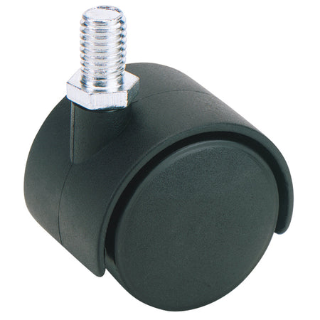 DRAPER 40mm Dia. Twin Nylon Castor - S.W.L 25Kg: Model No.60140B