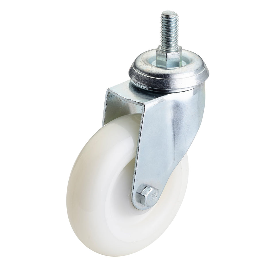 DRAPER 100mm Dia. Swivel Bolt Fixing Nylon Wheel - S.W.L. 125Kg: Model No.604100B