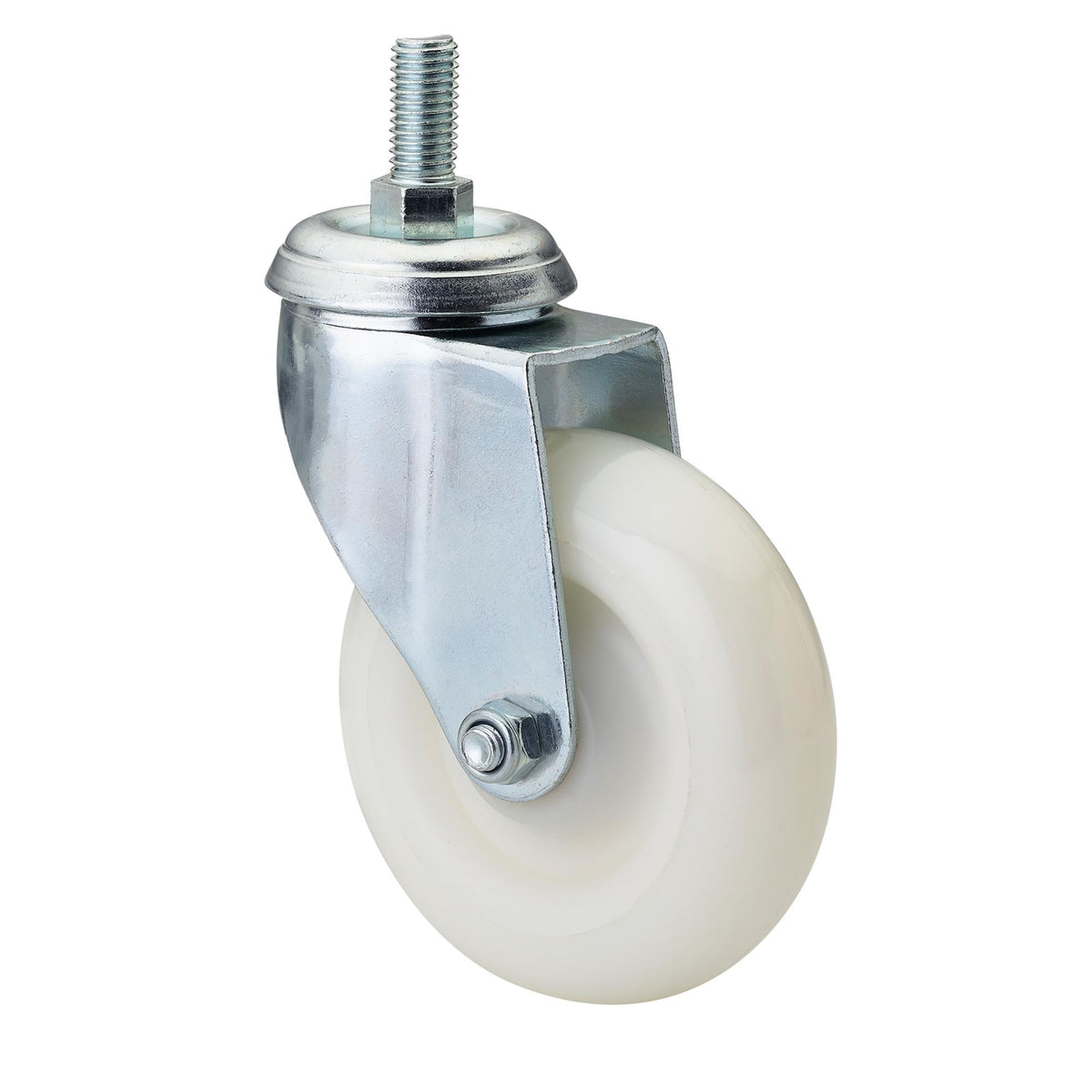 DRAPER 100mm Dia. Swivel Bolt Fixing Nylon Wheel - S.W.L. 125Kg: Model No.604100B