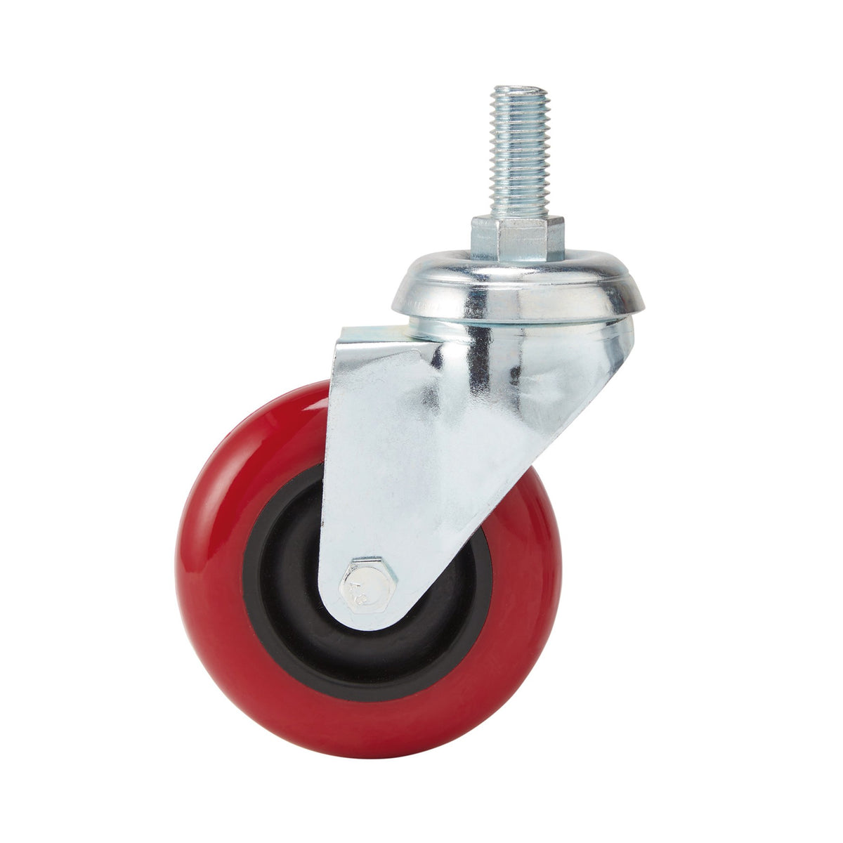 DRAPER 75mm Dia. Swivel Bolt Fixing Polyurethane Wheel - S.W.L. 70Kg: Model No.60575B