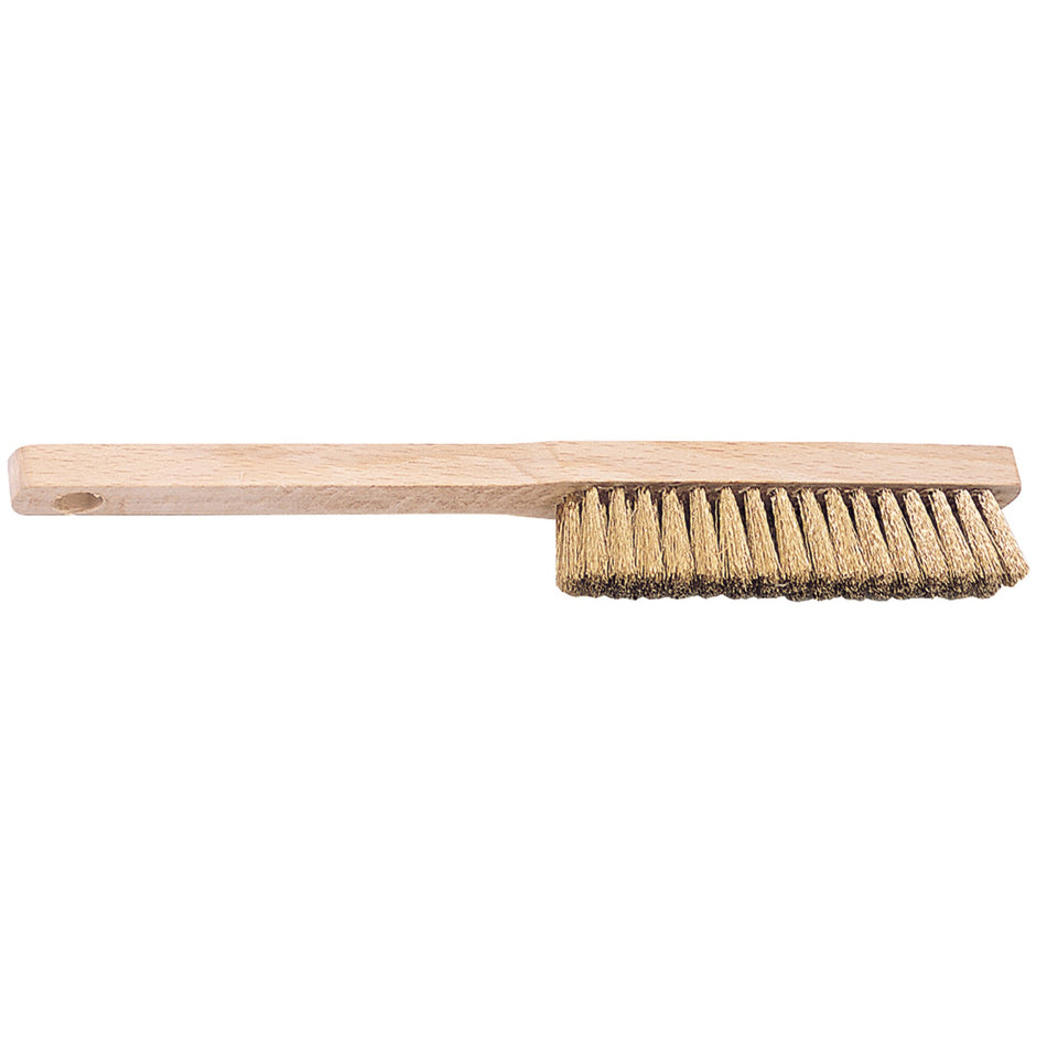 DRAPER Expert 225mm Brass Fill Wire Hand Brush: Model No.4860
