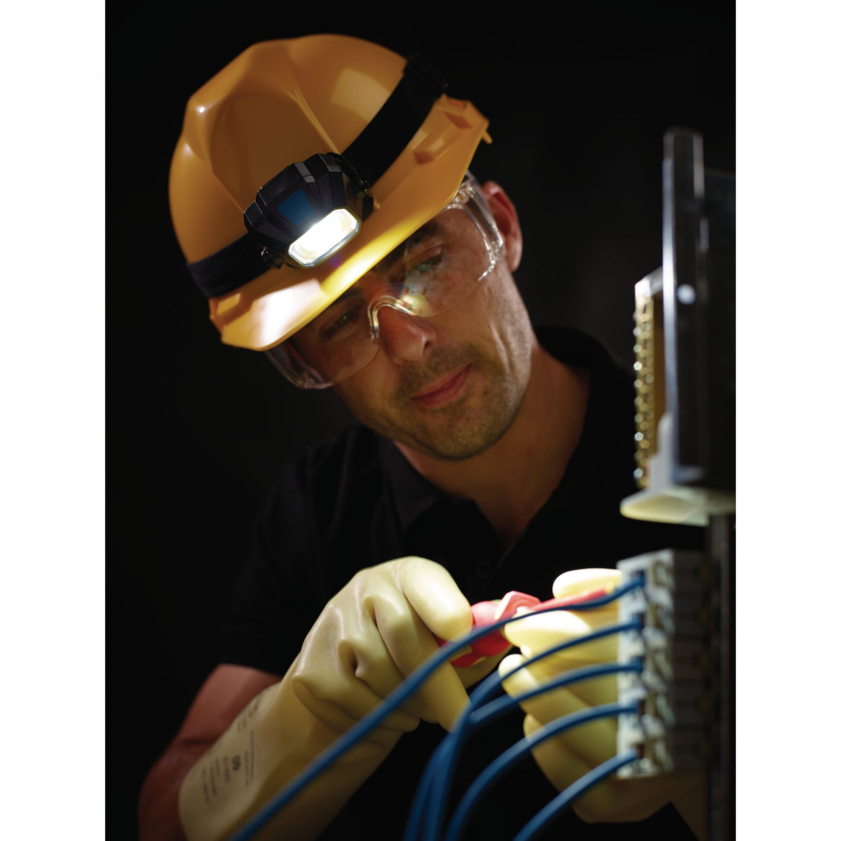 COB/SMD LED Wireless/USB Rechargeable Head Torch, 6W, 400 Lumens, USB-C Cable Supplied: Model No. WL/HT400