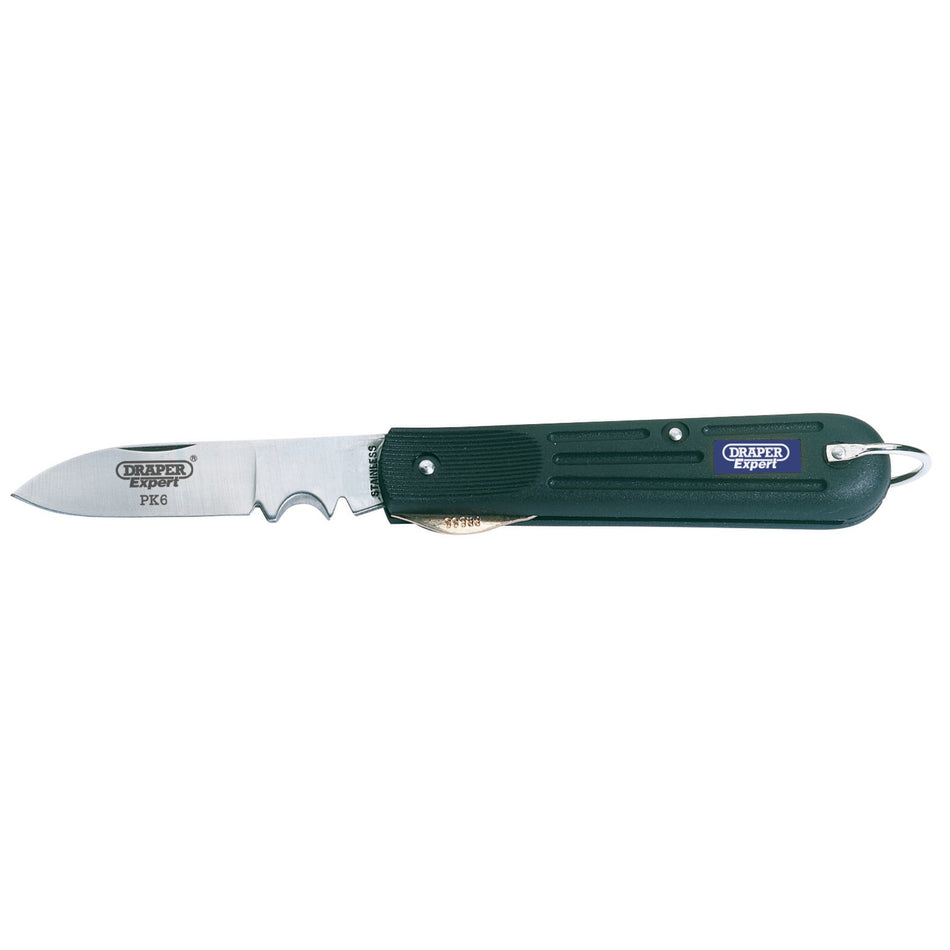 DRAPER Expert Wire Stripping Electricians Pocket Knife: Model No.PK6